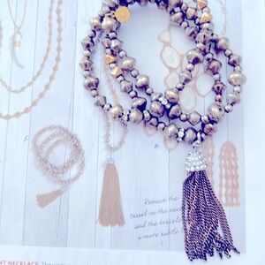 Stella and Dot Milan’s Tassel Bracelet.